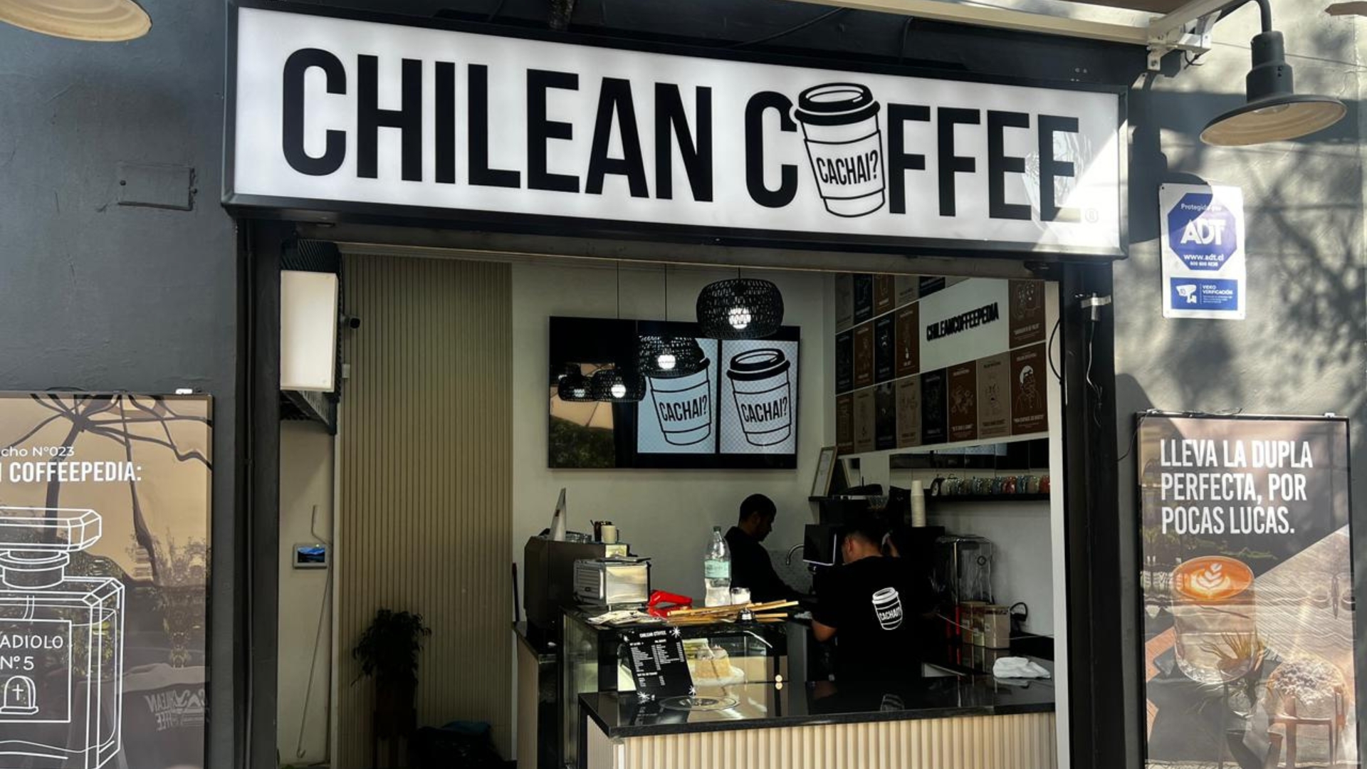 cartelería digital para Chilean Coffee