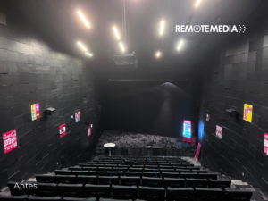 El antes del proyecto de pantalla led a Coca-cola